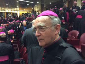 Here is the man who has been an excellent companion through the Synod - my next door neighbour Archbishop Georges Pontier of Marseilles, President of the French Bishop's Conference.
