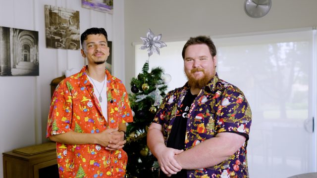 Dylan and Gabriel Holy Spirit Seminary