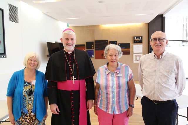 Archbishop Shane Mackinlay with group